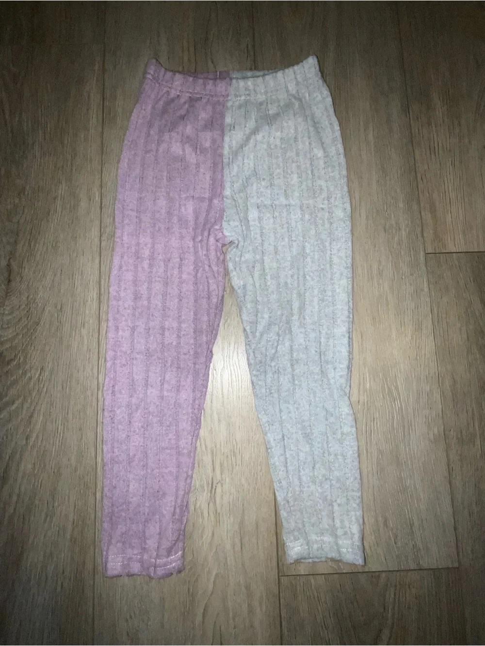 Amazon Girls Colorblock Hoodie & Leggings Set - White, Pink, Gray